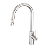Mecca Pull Out Sink Nero Mixer W/ Vegie Spray - Brushed Nickel